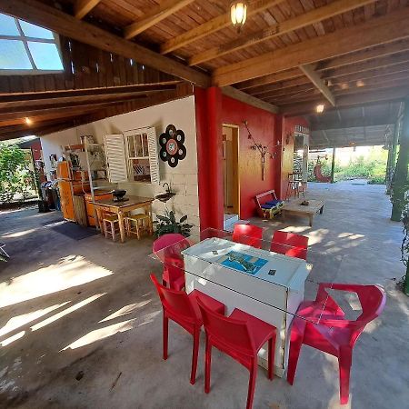 Casa Estilosa E Rustica Com Vista Para O Por Do Sol Da Ilha Do Mel! Εξωτερικό φωτογραφία