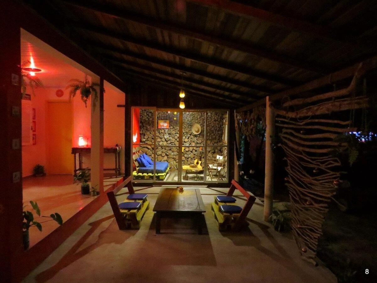 Casa Estilosa E Rustica Com Vista Para O Por Do Sol Da Ilha Do Mel! Εξωτερικό φωτογραφία