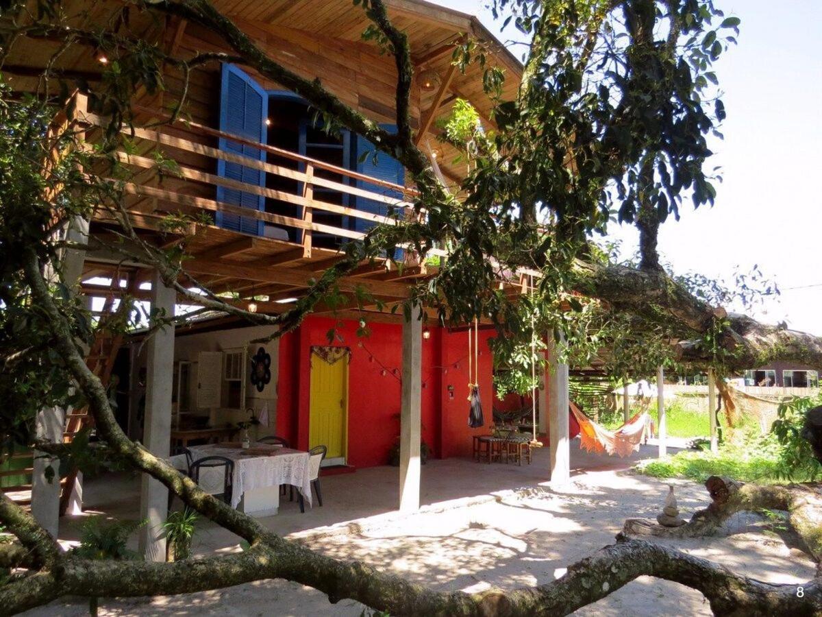 Casa Estilosa E Rustica Com Vista Para O Por Do Sol Da Ilha Do Mel! Εξωτερικό φωτογραφία