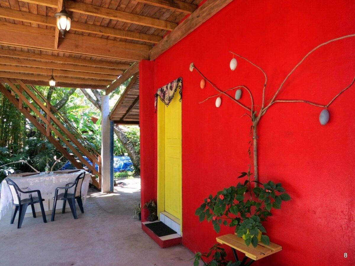 Casa Estilosa E Rustica Com Vista Para O Por Do Sol Da Ilha Do Mel! Εξωτερικό φωτογραφία