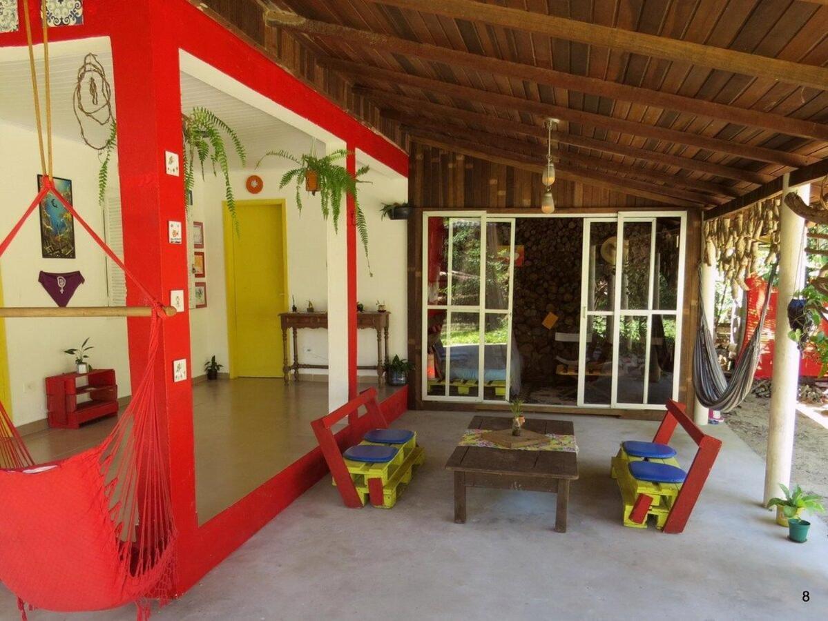 Casa Estilosa E Rustica Com Vista Para O Por Do Sol Da Ilha Do Mel! Εξωτερικό φωτογραφία