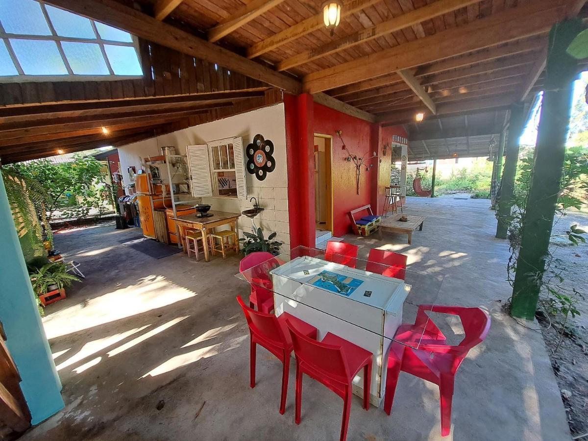 Casa Estilosa E Rustica Com Vista Para O Por Do Sol Da Ilha Do Mel! Εξωτερικό φωτογραφία