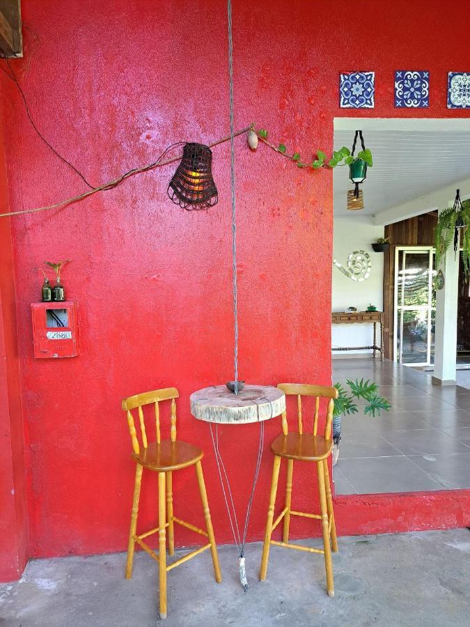 Casa Estilosa E Rustica Com Vista Para O Por Do Sol Da Ilha Do Mel! Εξωτερικό φωτογραφία