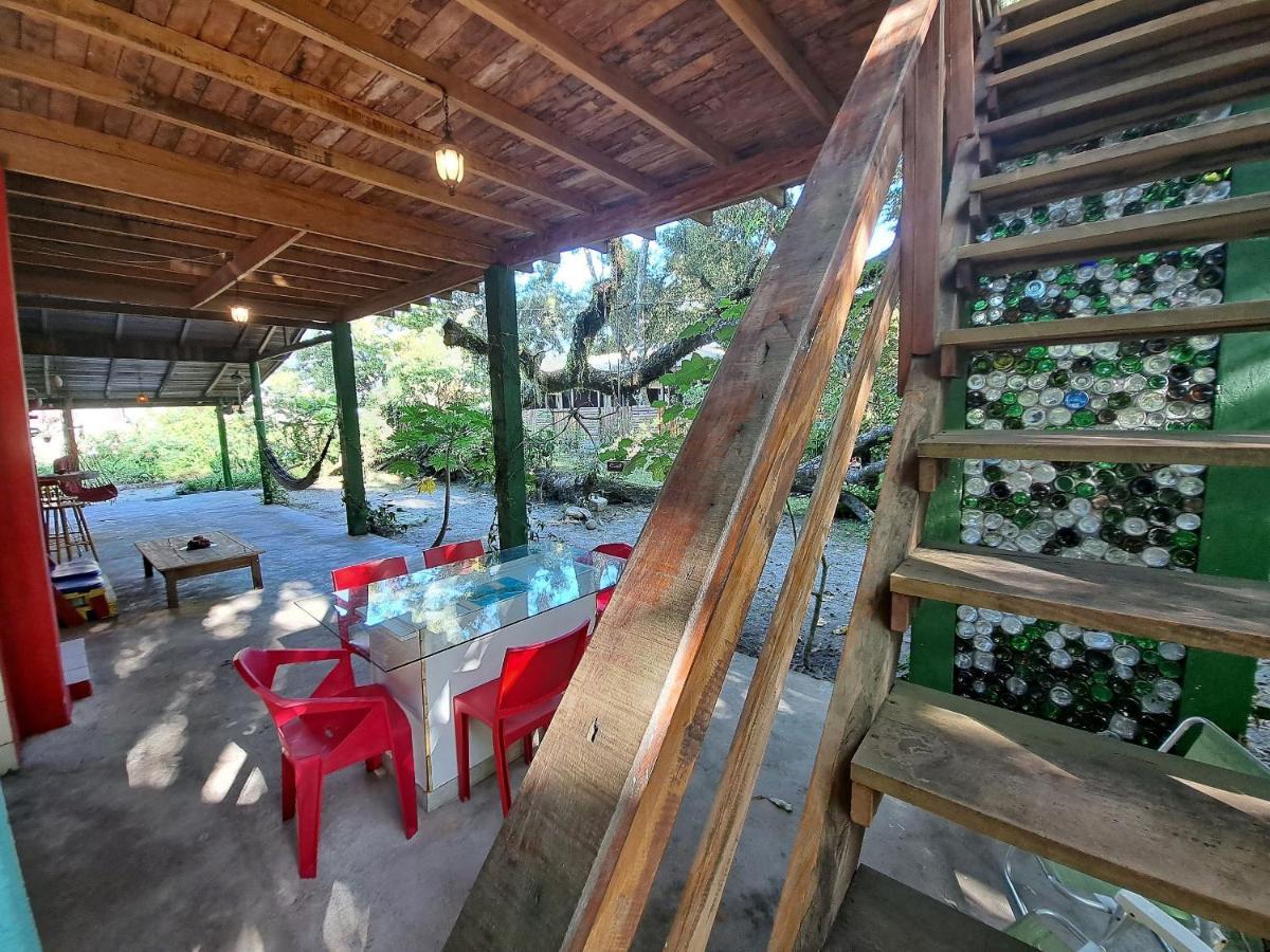 Casa Estilosa E Rustica Com Vista Para O Por Do Sol Da Ilha Do Mel! Εξωτερικό φωτογραφία