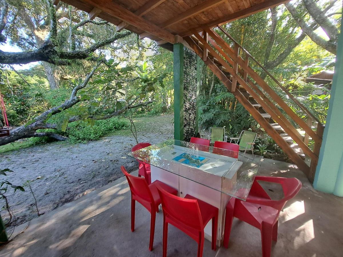Casa Estilosa E Rustica Com Vista Para O Por Do Sol Da Ilha Do Mel! Εξωτερικό φωτογραφία